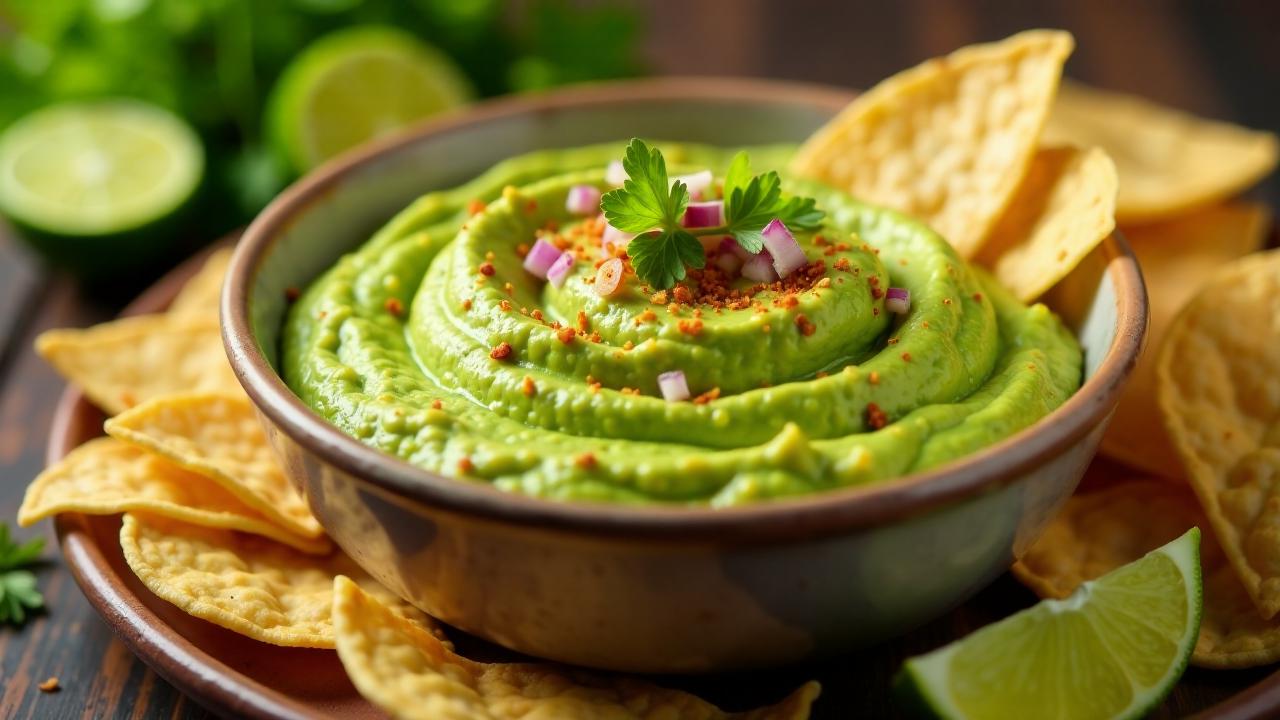 Avocado-Dip aus geretteten Avocados