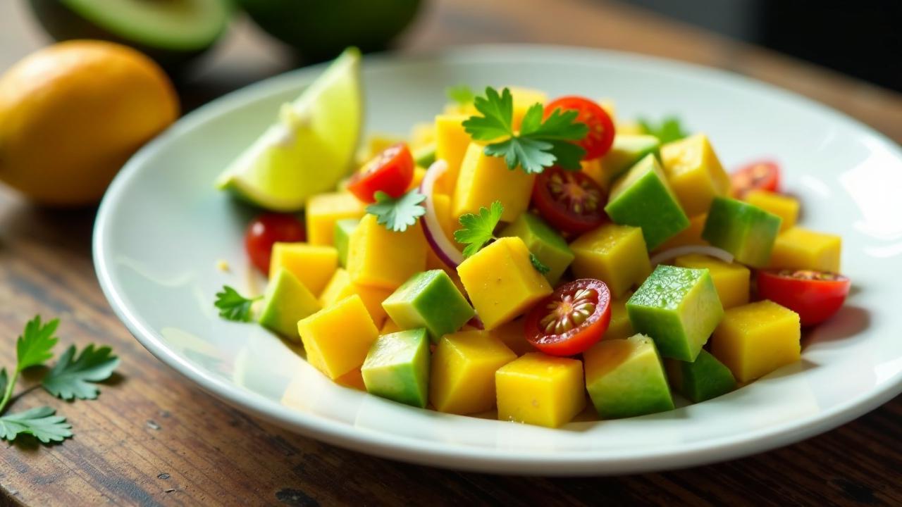 Avocado-Mango-Salat