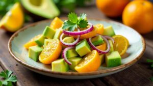 Avocado-Orangen-Salat