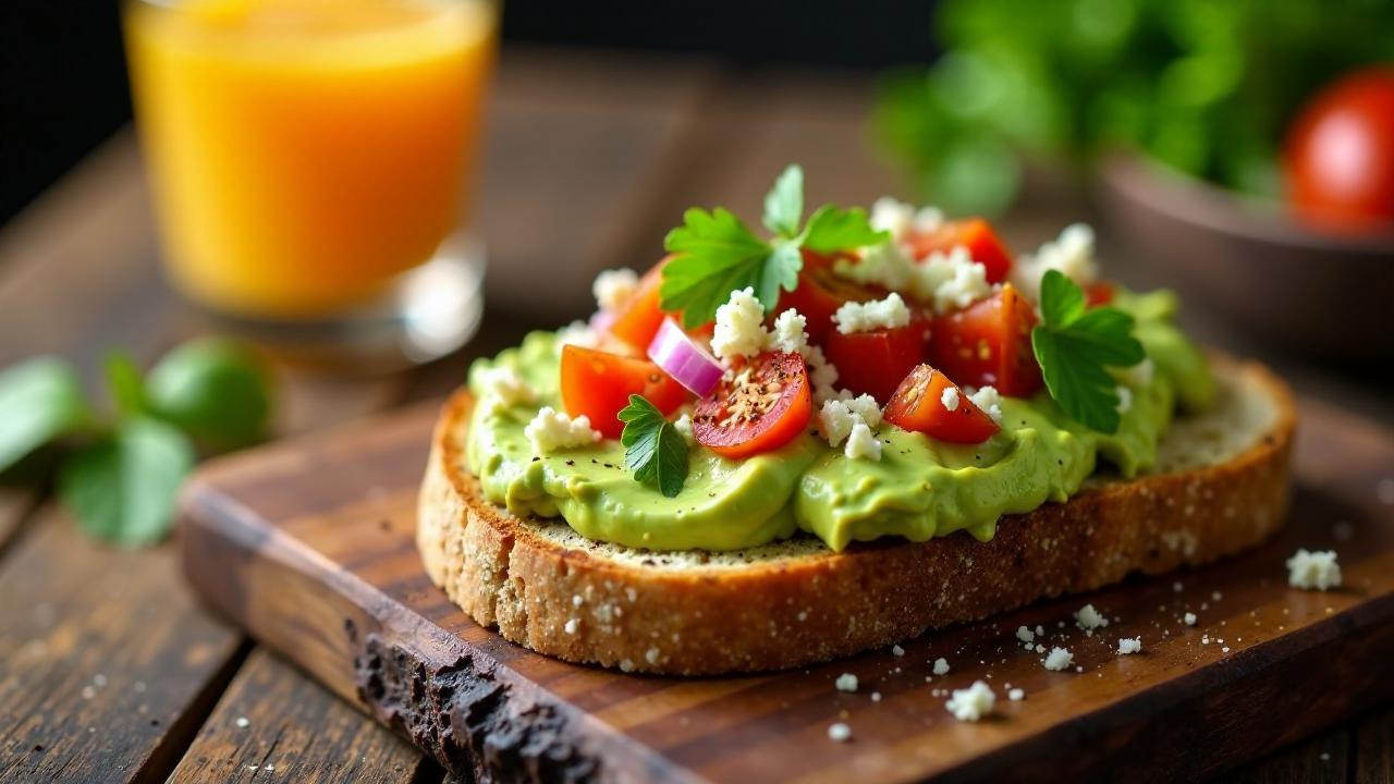 **Avocado-Toast mit Tex-Mex-Twist**