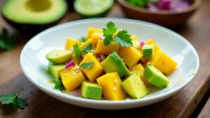 Avocado & Mango Salat