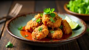 Ayam Goreng Lengkuas – Fried chicken with galangal