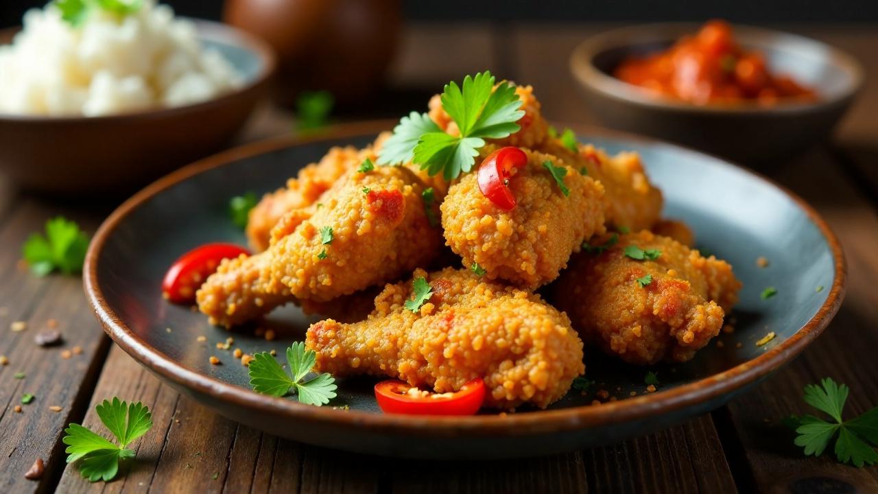 Ayam Kalasan: Javanisches Hähnchen