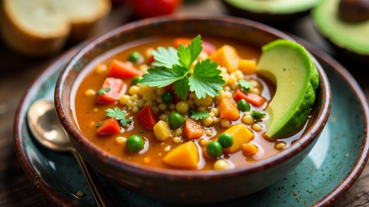 Aztekische Quinoa-Suppe