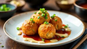 BBQ Chicken Takoyaki