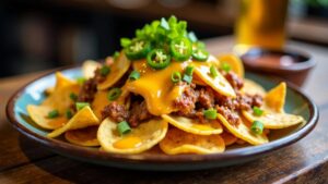 BBQ Pork Nachos