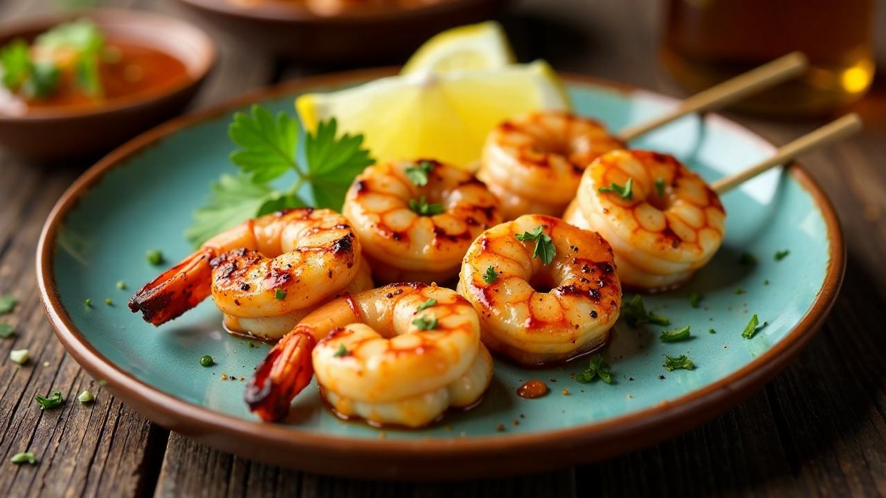 BBQ Shrimp Skewers