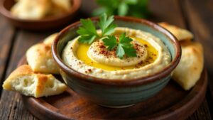 Babaganoush mit marokkanischen Gewürzen