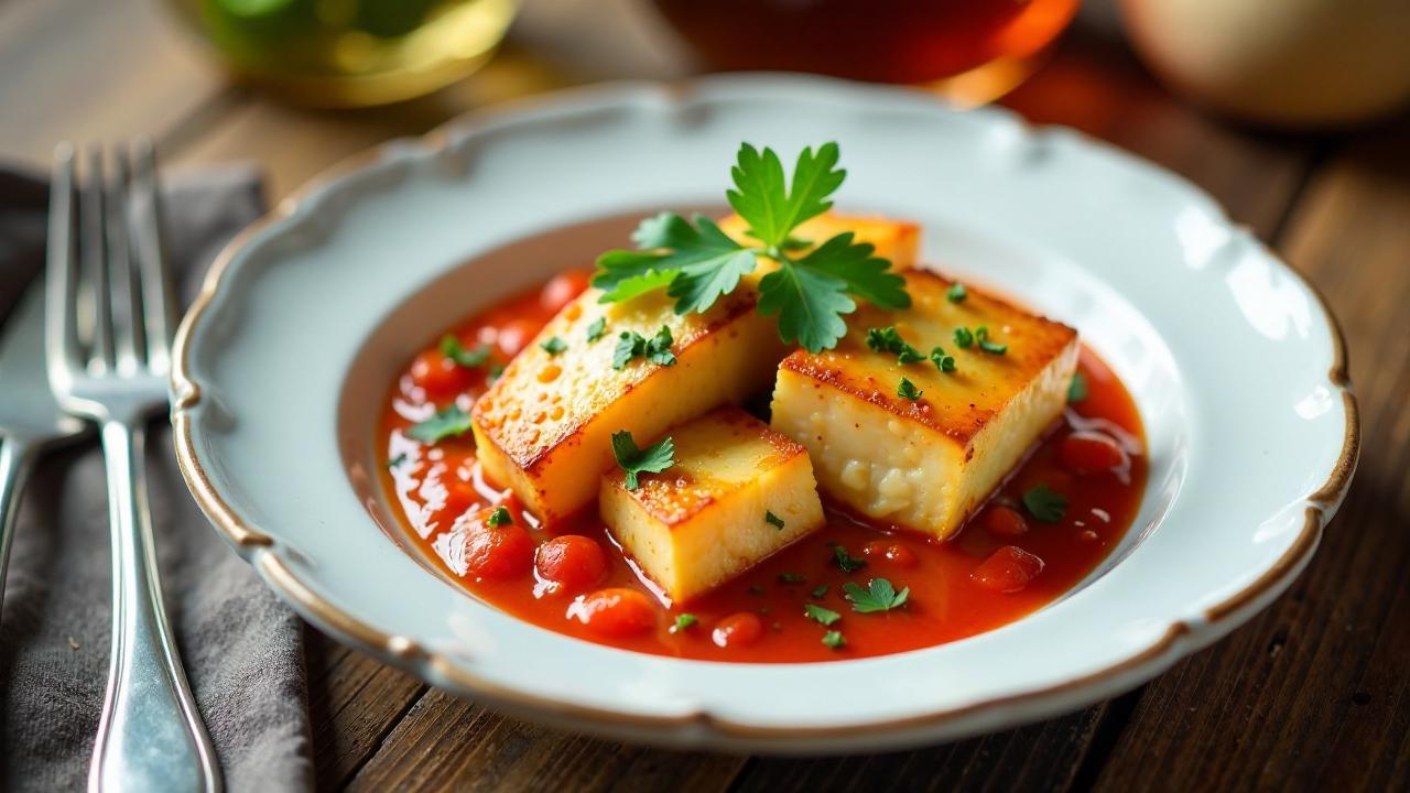 Bacalao a la Vizcaina – Kabeljau in Tomatensauce