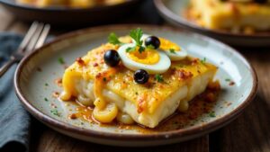 Bacalhau à Gomes de Sá - Bacalhau-Auflauf