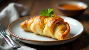 Bacon and Cheese Turnovers - Walisische Speck-Käse-Dreiecke