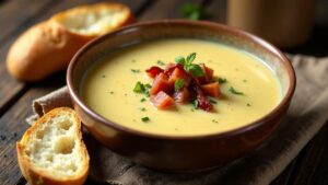 Bacon and Parsnip Soup