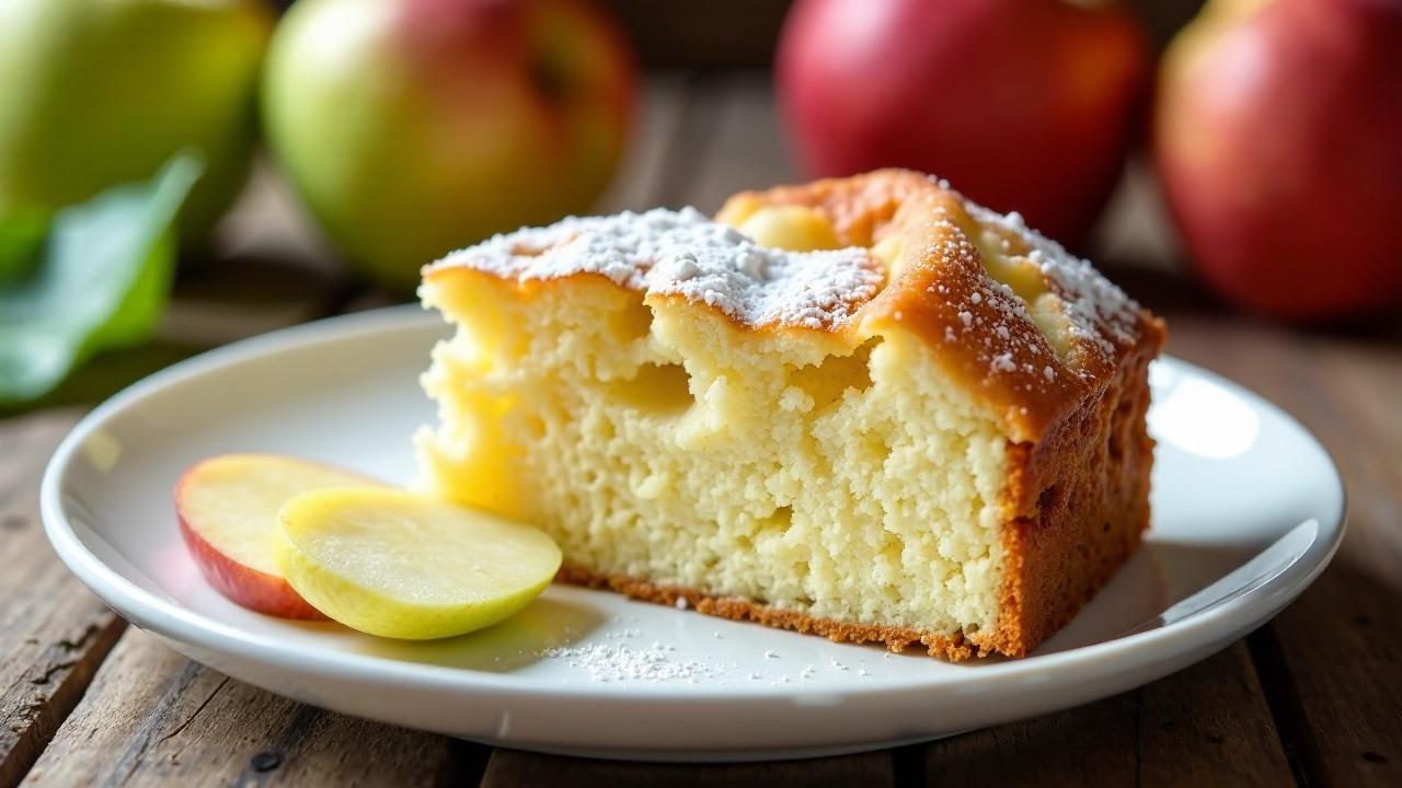 Badischer Apfel-Topfentorte