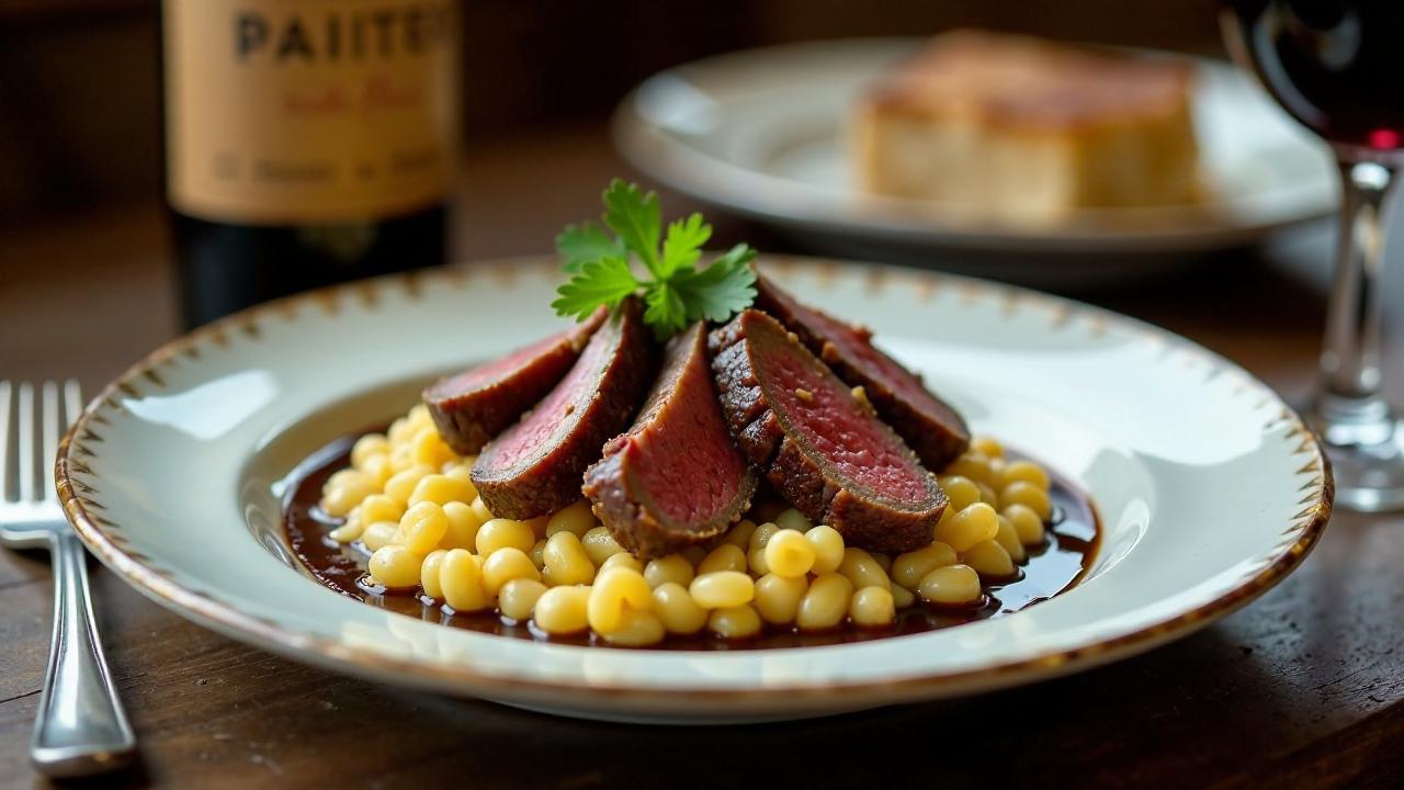 Badischer Sauerbraten mit Spätzle