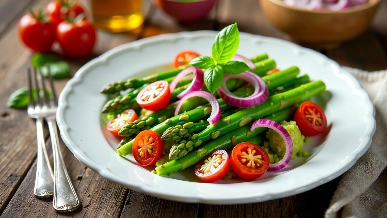 Badischer Spargelsalat