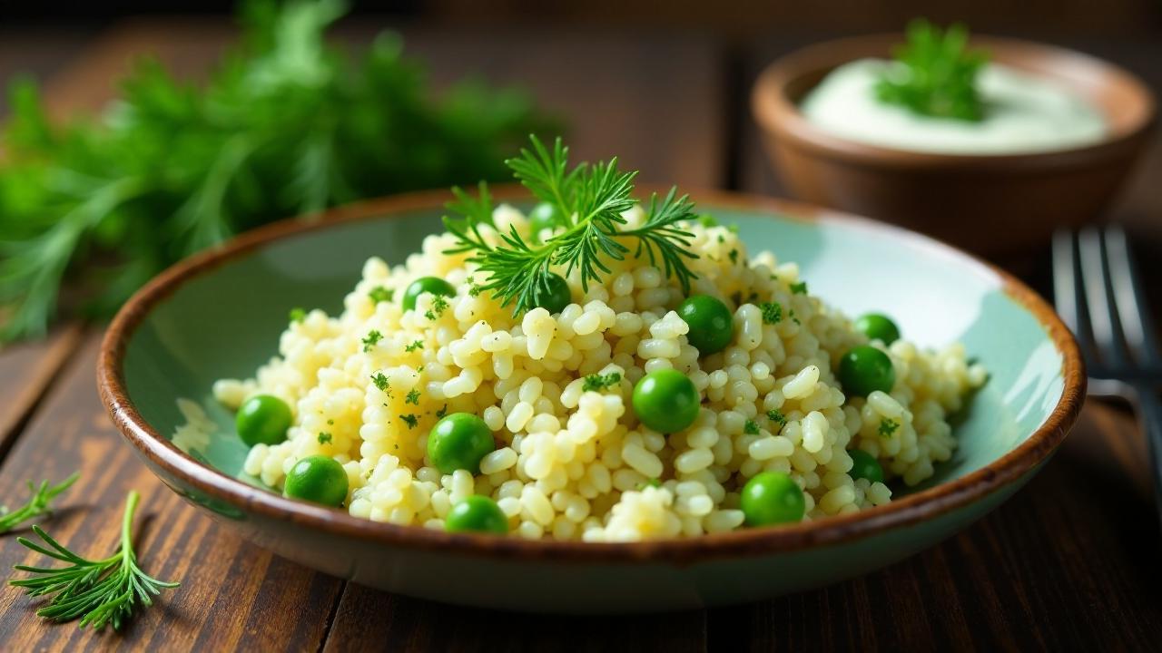 Baghali Polo - Reis mit Dill und Dicken Bohnen