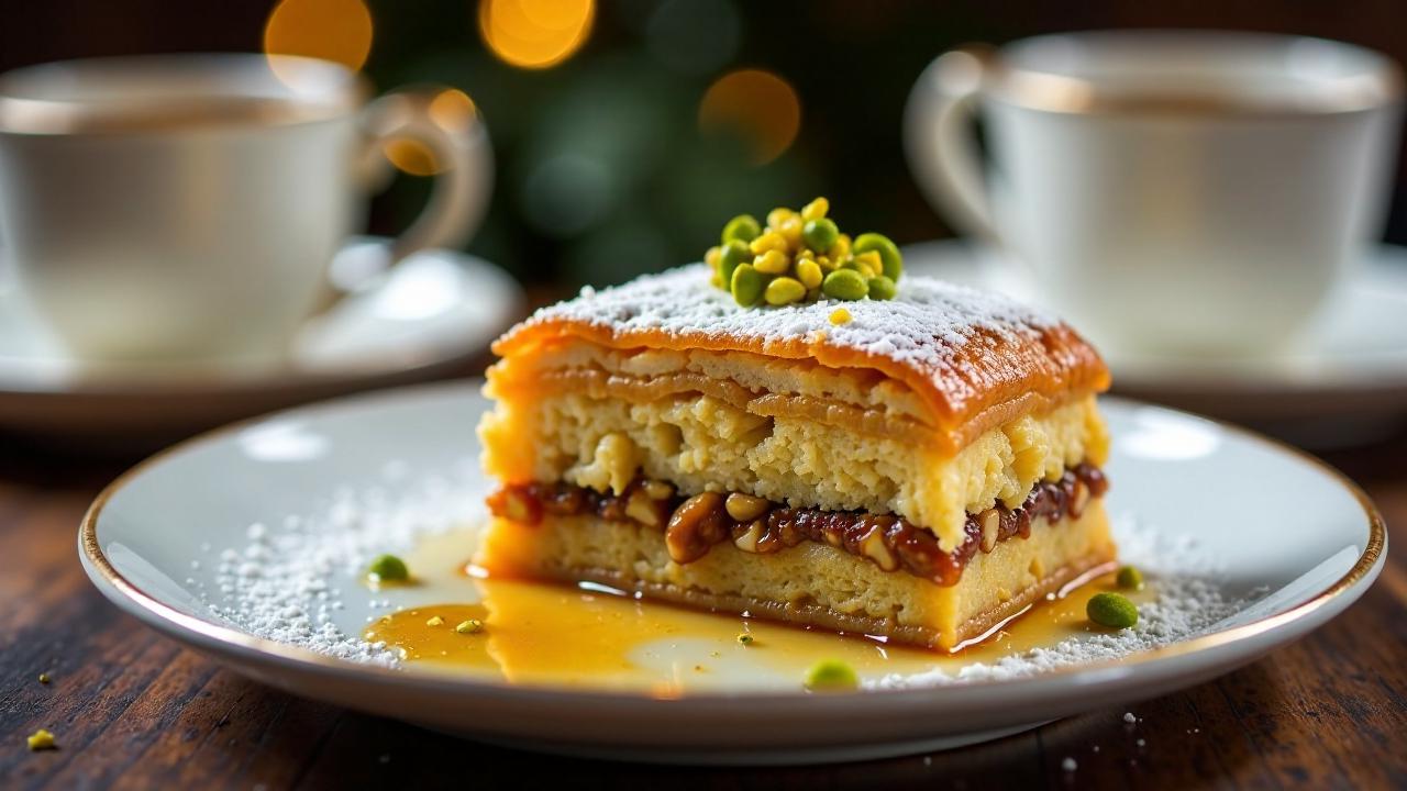 Baghlava Cake - Persischer Baklava-Kuchen