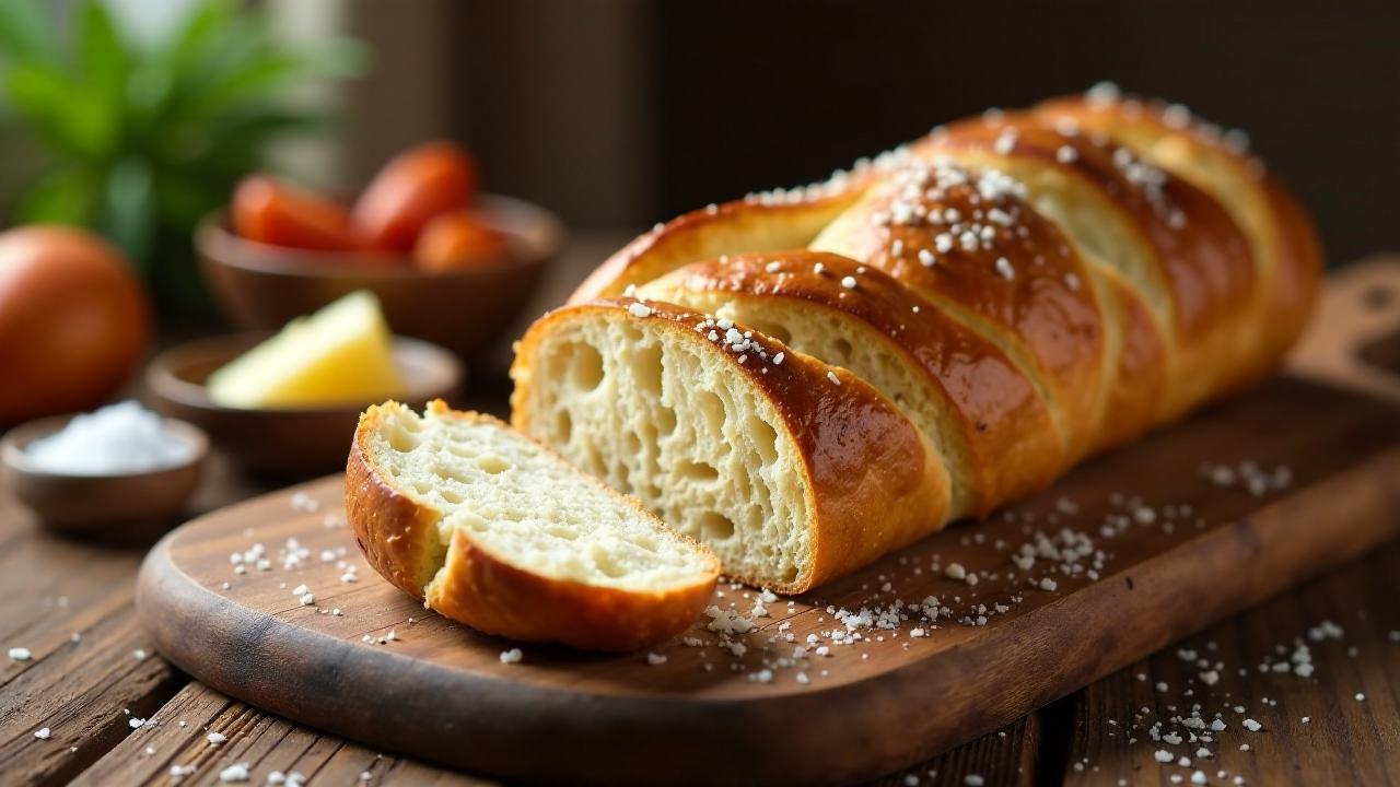 Baguette mit Salzkaramellkruste