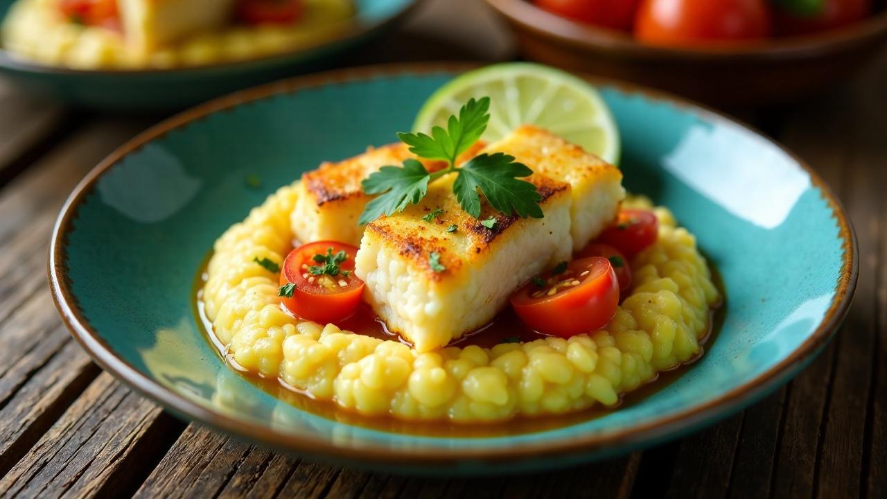 Bahamian Boil Fish and Grits