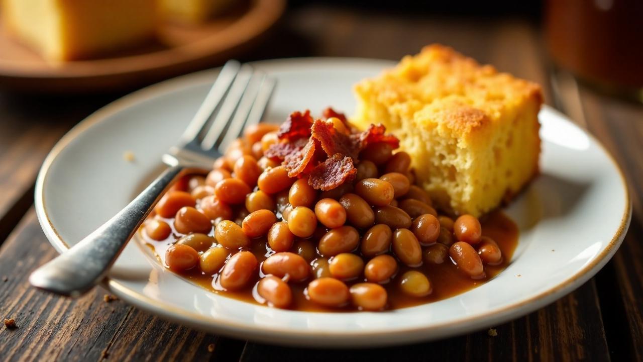 Bak'd Beans and Cornbread