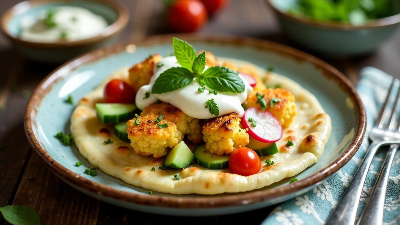 Baked Cauliflower Döner