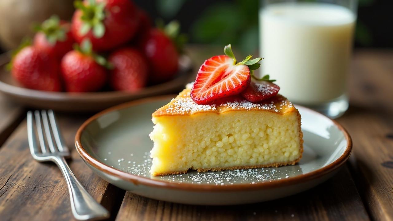 Baked Tapioca Cake