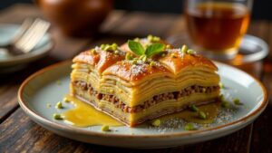 Baklava: Honig-Nuss-Dessert