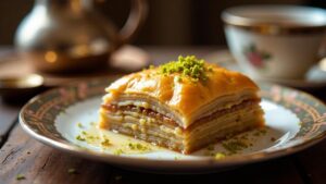 Baklava mit Walnüssen