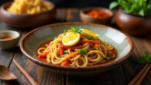 Bakmi Goreng (gebratene Nudeln)