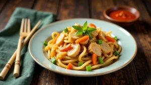 Bakmie Ayam – Indonesian chicken noodles