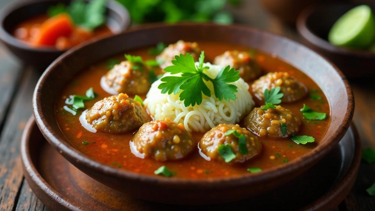 Bakso – Indonesische Fleischbällchensuppe