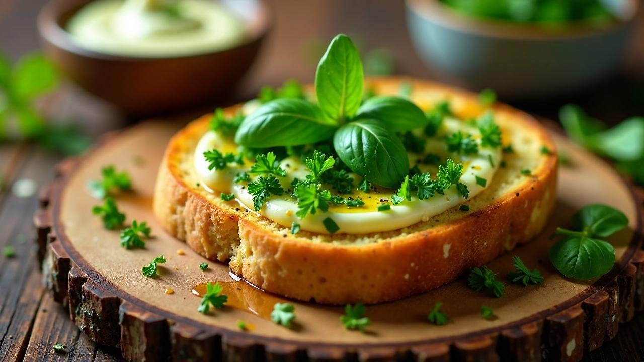 Balgam: Toastbrot mit Kräutern