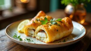 Balık Böreği: Fischstrudel in Blätterteig