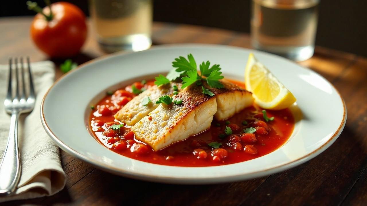 Balık Pilaki: Gebackener Fisch in Tomatensoße