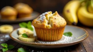 Banana Poi Muffins