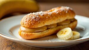 Banane-Eclairs mit Dulce de Leche