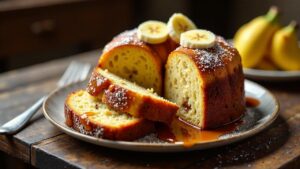 Banane-Karamell Panettone