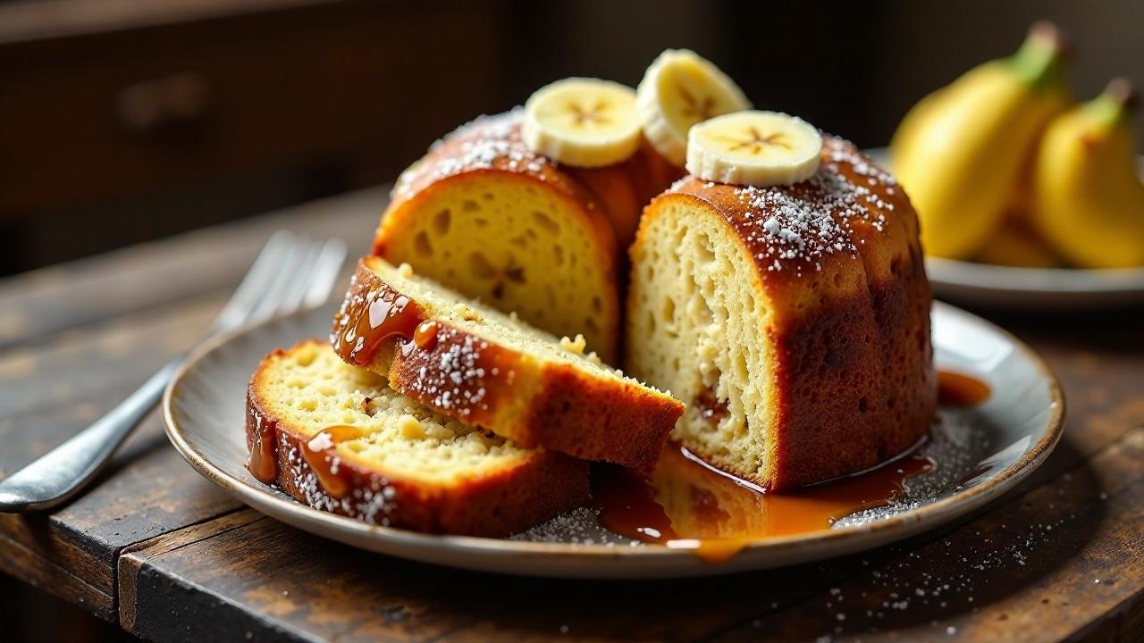 Banane-Karamell Panettone