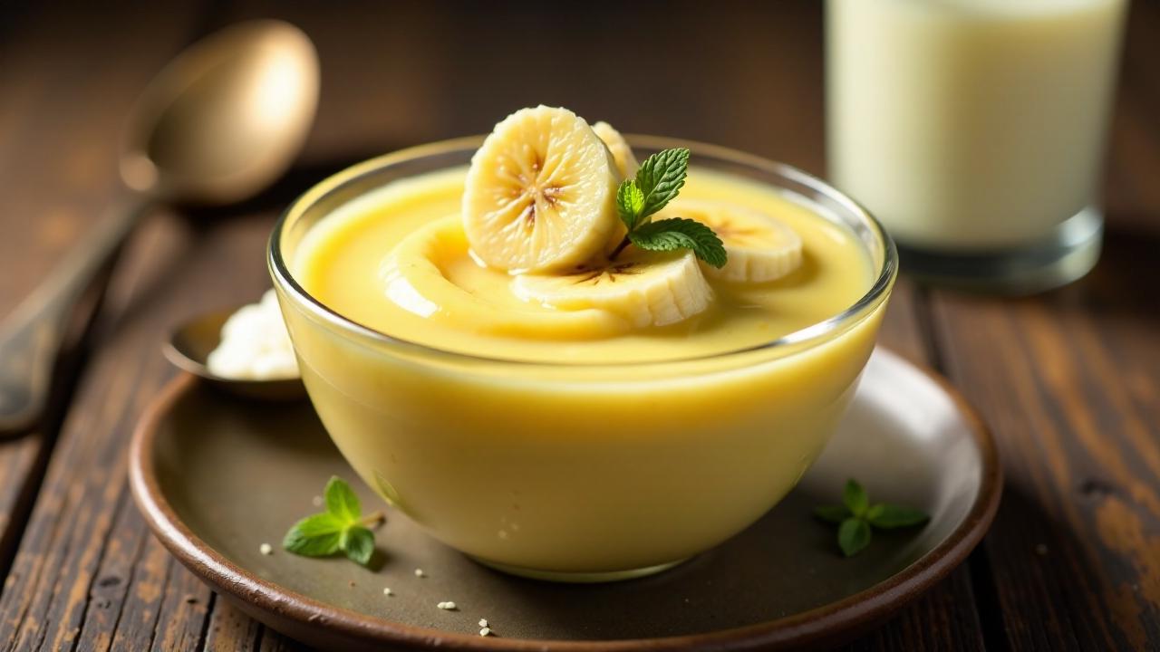 Banane-Tapioka-Pudding