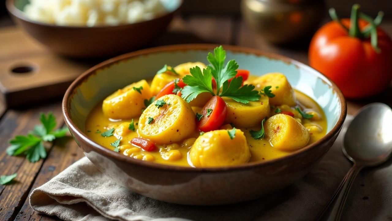 Bananenblüten-Curry