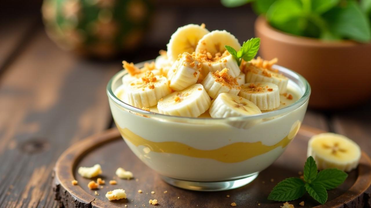 Bananenkokos-Dessert