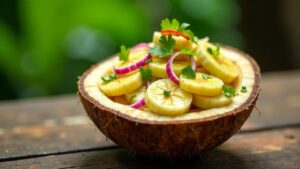 Bananensalat im Fijian-Stil