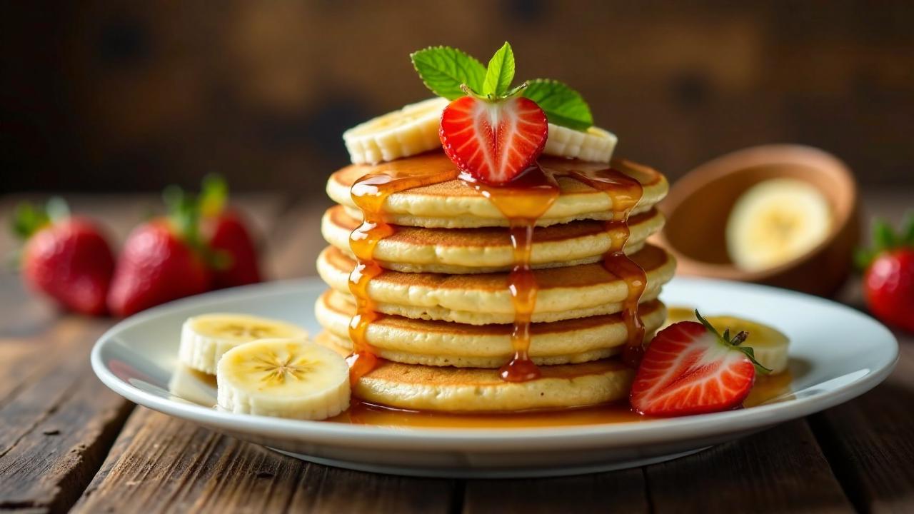 Bananpannkakor (Bananenpfannkuchen)