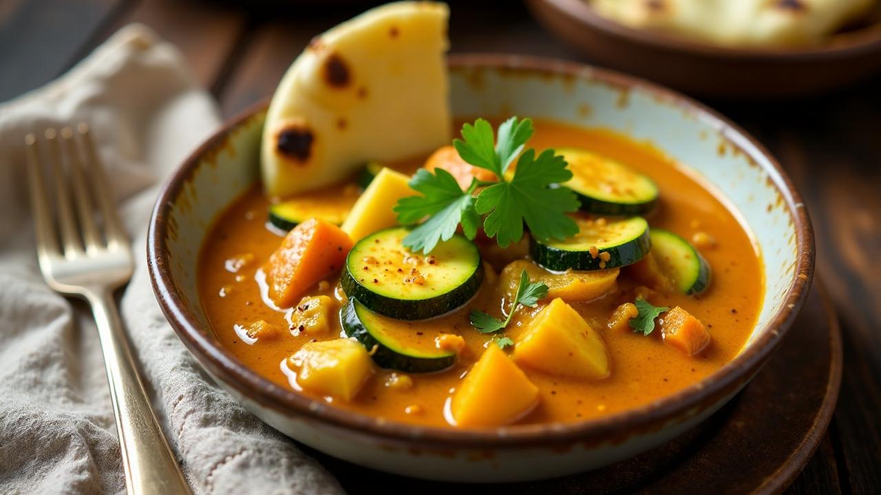 Bandy Korma: Afgh. Zucchini-Curry