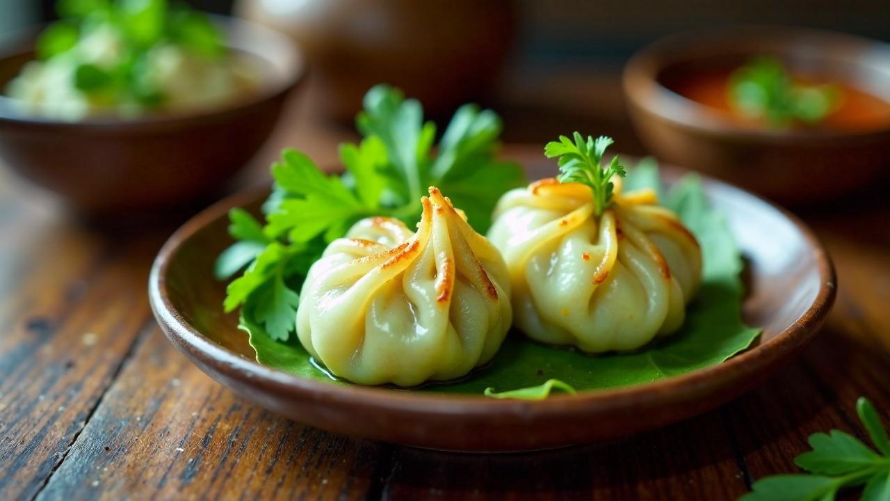 Banh Gio (Reisbällchen im Banane Blatt)