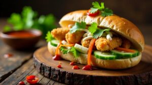 Banh Mi Ca Chien (gebratener Fisch)