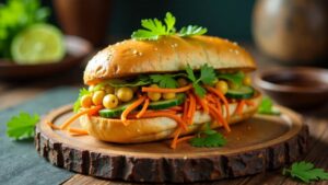 Banh Mi Chay Dau Nanh (vegane Sojabohne)