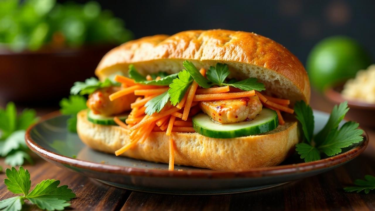 Banh Mi Ga Sot Me (Hähnchen in Tamarindensauce)