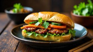 Banh Mi Thit Nem (Schweinefleisch-Rollen)