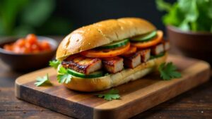 Banh Mi Thit Nuong (Grillfleisch)